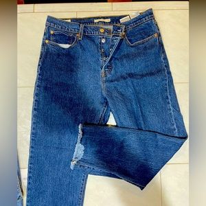 Women’s Levi’s wedgie straight cropped ankle jeans 32